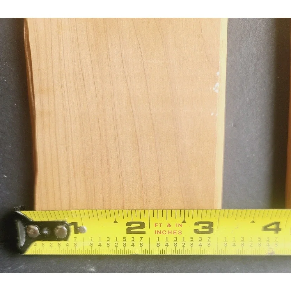 Wood Closet Freshners Essential Oils with Brass Hooks Hanging Natural Planks2 ct